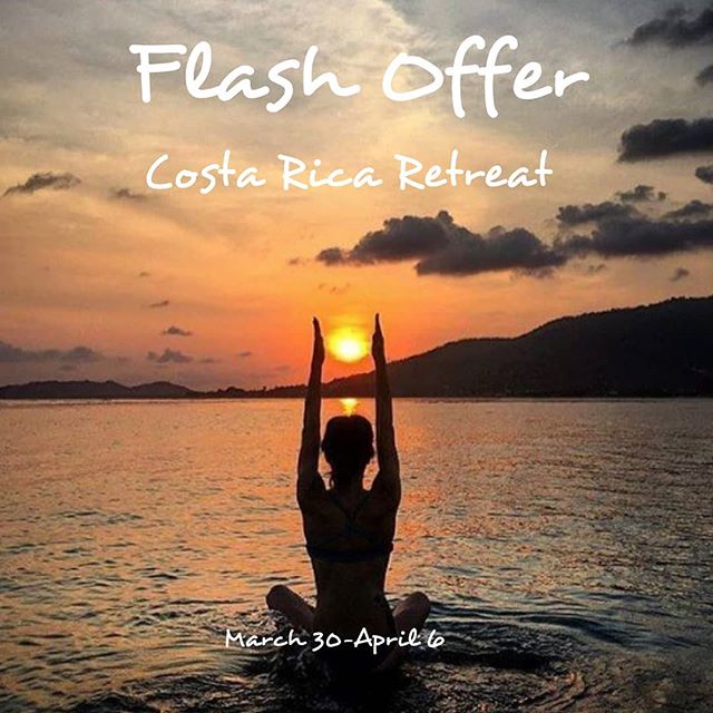 🧘‍♀️🏄‍♂️🧘‍♂️FLASH OFFER🧘‍♂️🏄‍♂️🧘‍♀️
.
.
.
Be the hero of your epic yoga vacation and sign up for the greatest vacation deal you have ever heard of. Jay and I will be your guides for 7 epic days of yoga, surf and more. 7 days for you to chillax with no stress of daily life. 🧘‍♀️🏄‍♂️🧘‍♂️
.
.
.
🏖2 New Spaces have opened up in an adjacent property to the retreat center. A beautiful space with it's own private pool.
🏖Everything included except for flights & travel insurance.
🏖$1598 total. ➡️➡️➡️➡️sign up here⬅️⬅️⬅️⬅️⬅️
Link in bio or go straight to venmo.com @EricaArce to put in your $1598.00 payment.

Dont miss this offer that will never come back around. Offer ends on my bday! Feb 20. .
.
.

#beachbum #travellife #travelwithme #wanderfolk #yogaretreat #surfing #beachyoga #costarica @bodhitreeyogaresort #nosara #wellpreneur #travelmania #beachlife🌴 #sunset #discoverocean